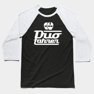 Duo driver logo v.2 (white) Baseball T-Shirt